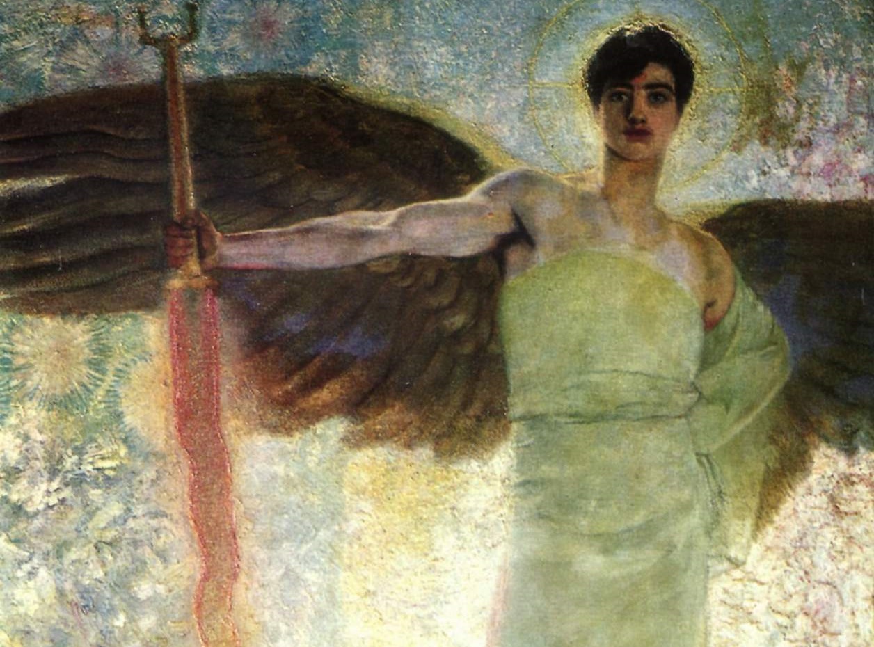 Joseph's Flaming Sword Angel